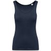 Női organikus ujjatlan póló, Kariban KA3024IC, Navy-S