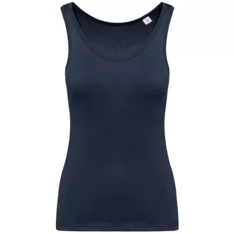 Női organikus ujjatlan póló, Kariban KA3024IC, Navy-S