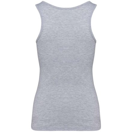Női organikus ujjatlan póló, Kariban KA3024IC, Oxford Grey-M