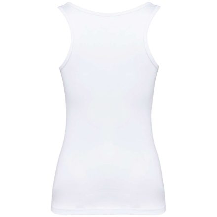 Női organikus ujjatlan póló, Kariban KA3024IC, White-XL