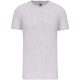 Férfi organikus rövid ujjú póló, Kariban KA3025IC, Ash Heather-2XL