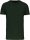 Férfi organikus rövid ujjú póló, Kariban KA3025IC, Forest Green-S