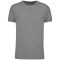 Férfi organikus rövid ujjú póló, Kariban KA3025IC, Grey Heather-XL
