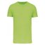Férfi organikus rövid ujjú póló, Kariban KA3025IC, Lime-2XL