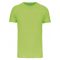Férfi organikus rövid ujjú póló, Kariban KA3025IC, Lime-XL