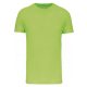Férfi organikus rövid ujjú póló, Kariban KA3025IC, Lime-XL