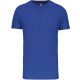 Férfi organikus rövid ujjú póló, Kariban KA3025IC, Light Royal Blue-L