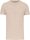 Férfi organikus rövid ujjú póló, Kariban KA3025IC, Light Sand-XL