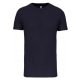 Férfi organikus rövid ujjú póló, Kariban KA3025IC, Navy-2XL