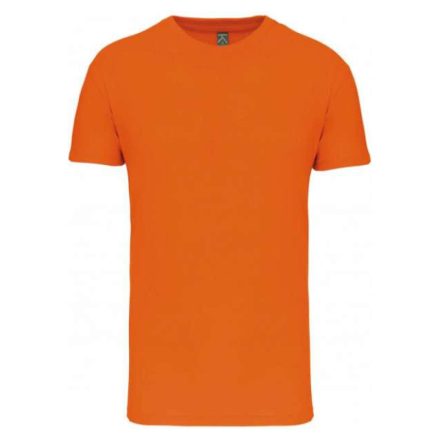 Férfi organikus rövid ujjú póló, Kariban KA3025IC, Orange-4XL