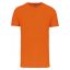 Férfi organikus rövid ujjú póló, Kariban KA3025IC, Orange-M