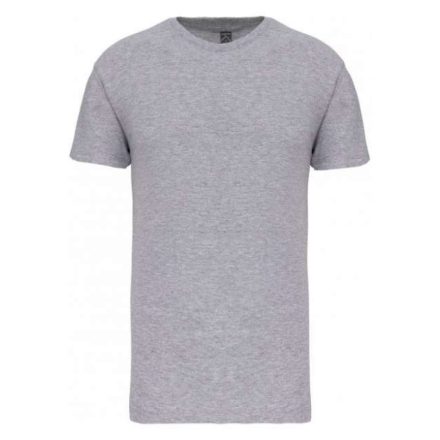 Férfi organikus rövid ujjú póló, Kariban KA3025IC, Oxford Grey-3XL