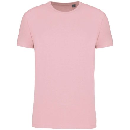 Férfi organikus rövid ujjú póló, Kariban KA3025IC, Pale Pink-3XL