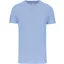 Férfi organikus rövid ujjú póló, Kariban KA3025IC, Sky Blue-2XL