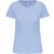 Női organikus kereknyakú rövid ujjú póló, Kariban KA3026IC, Sky Blue-XS