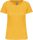 Női organikus kereknyakú rövid ujjú póló, Kariban KA3026IC, Yellow-2XL