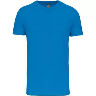   Gyermek kereknyakú organikus pamut póló, Kariban KA3027IC, Light Royal Blue-4/6