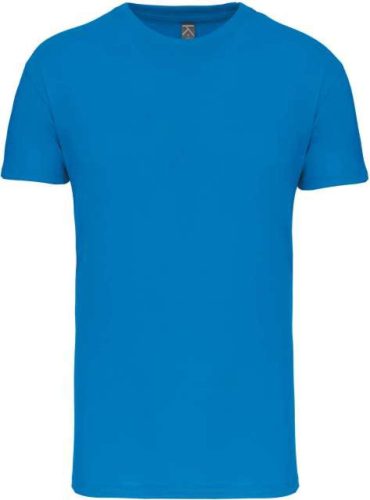Gyermek kereknyakú organikus pamut póló, Kariban KA3027IC, Light Royal Blue-4/6