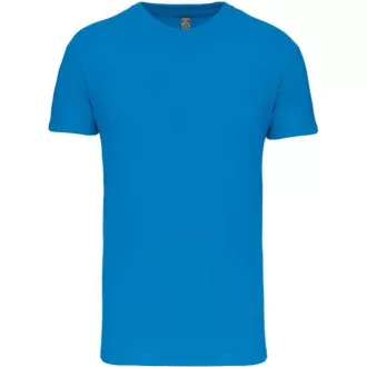   Gyermek kereknyakú organikus pamut póló, Kariban KA3027IC, Tropical Blue-4/6