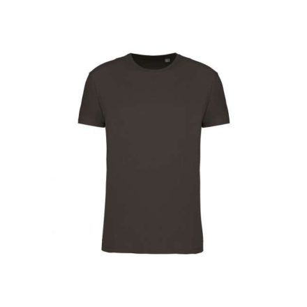 Uniszex  körkötött organikus póló rövid ujjú, Kariban KA3032IC, Dark Grey-3XL