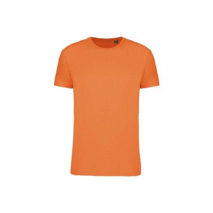 Uniszex  körkötött organikus póló rövid ujjú, Kariban KA3032IC, Light Orange-L