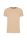 Uniszex körkötött organikus póló rövid ujjú, Kariban KA3032IC, Light Sand-2XL