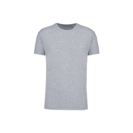 Uniszex  körkötött organikus póló rövid ujjú, Kariban KA3032IC, Oxford Grey-XXS
