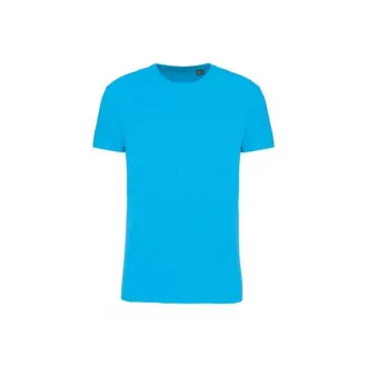   Uniszex  körkötött organikus póló rövid ujjú, Kariban KA3032IC, Sea Turquoise-S
