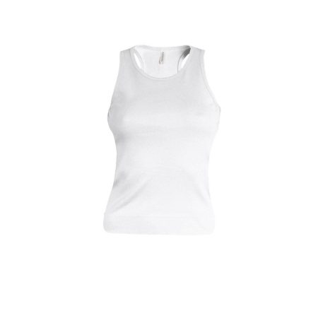 Női sporthátú vastag trikó, Kariban KA311, White-L