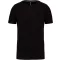 Férfi jersey rövid ujjú póló, Kariban KA356, Black-S