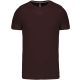 Férfi jersey rövid ujjú póló, Kariban KA356, Chocolate-S