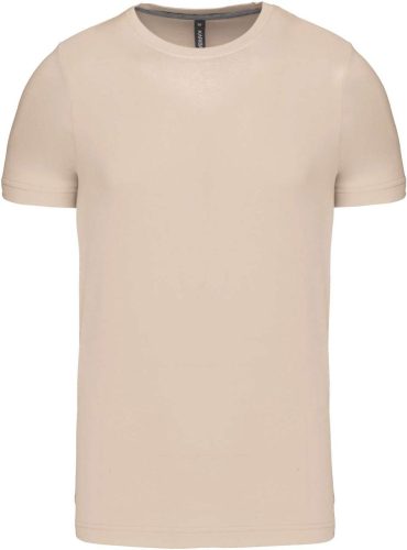 Férfi jersey rövid ujjú póló, Kariban KA356, Light Sand-S