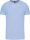 Férfi jersey rövid ujjú póló, Kariban KA356, Sky Blue-S