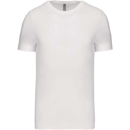 Férfi jersey rövid ujjú póló, Kariban KA356, White-M