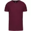 Férfi jersey rövid ujjú póló, Kariban KA356, Wine-2XL