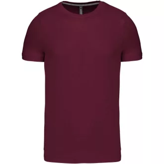 Férfi jersey rövid ujjú póló, Kariban KA356, Wine-S
