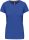 Női rövid ujjú környakas pamut póló, Kariban KA380, Light Royal Blue-M