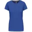 Női rövid ujjú környakas pamut póló, Kariban KA380, Light Royal Blue-S