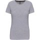 Női rövid ujjú környakas póló, Kariban KA380, Oxford Grey-2XL