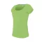 Női rövid ujjú, csónak nyakú pamut póló, Kariban KA384, Lime-L