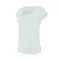 Női rövid ujjú, csónak nyakú pamut póló, Kariban KA384, White-3XL