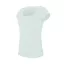 Női rövid ujjú, csónak nyakú pamut póló, Kariban KA384, White-3XL