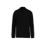 Uniszex  vastag cpzáros pulóver, Kariban KA4002, Black-2XL