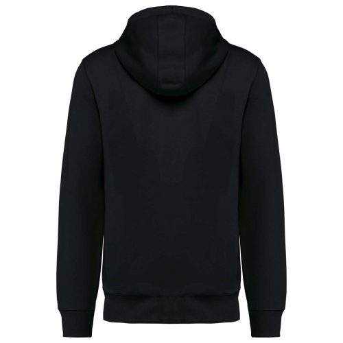 Uniszex  cipzáros kapucnis vastag pulóver, Kariban KA4008, Black-S