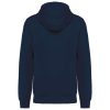 Uniszex  cipzáros kapucnis vastag pulóver, Kariban KA4008, Navy-XL