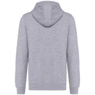   Uniszex  cipzáros kapucnis vastag pulóver, Kariban KA4008, Oxford Grey-XXS