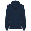 Uniszex  organikus kapucnis vastag pulóver, Kariban KA4009, Navy-XS