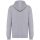 Uniszex  organikus kapucnis vastag pulóver, Kariban KA4009, Oxford Grey-XS