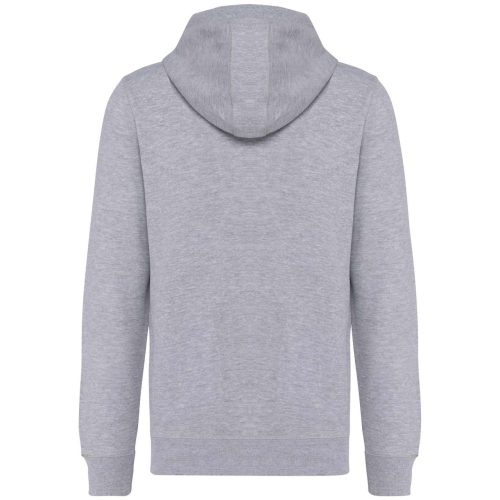 Uniszex  organikus kapucnis vastag pulóver, Kariban KA4009, Oxford Grey-XS