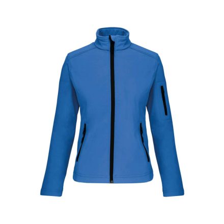 Női 3 rétegű softshell dzseki, Kariban KA400, Aqua Blue-S